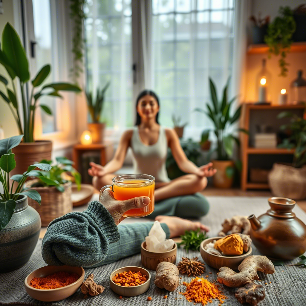 Holistic Ayurvedic lifestyle elements