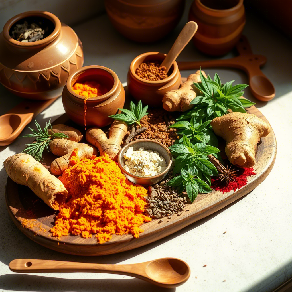 Herbs and spices for immunity