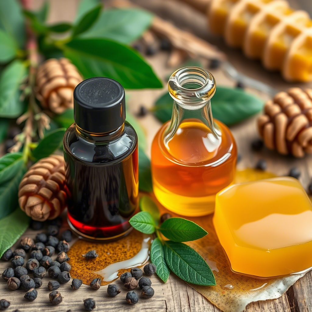 Black Pepper Honey Syrup